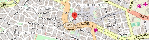 Пицария Верона Хасково en el mapa