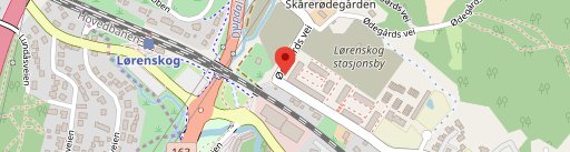 Pizzabakeren Lørenskog en el mapa