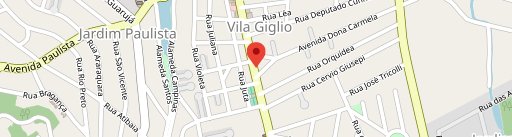 Pizzaria Di Napoli no mapa