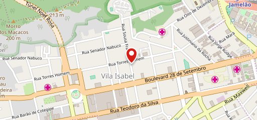 Pizzaria Ouro Da Vila no mapa
