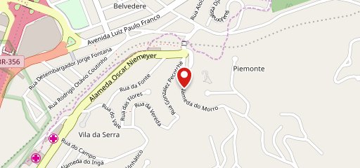 Pizzaria Sion - Vila da Serra no mapa