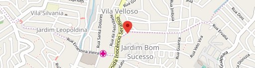 Pizzaria Veloso no mapa