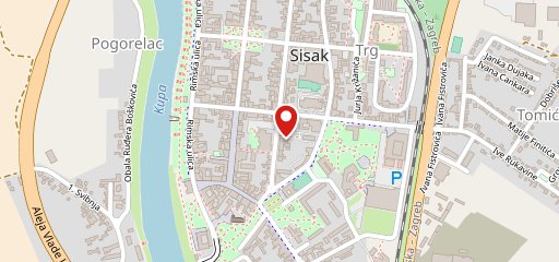 Pizzeria 044 Sisak en el mapa