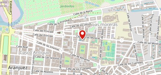 Pizzería Carlos Aranjuez en el mapa