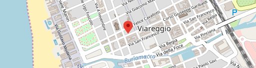 Pizzeria Corso Garibaldi, Viareggio sulla mappa