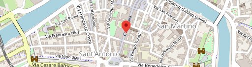 Pizzeria da Nando на карте