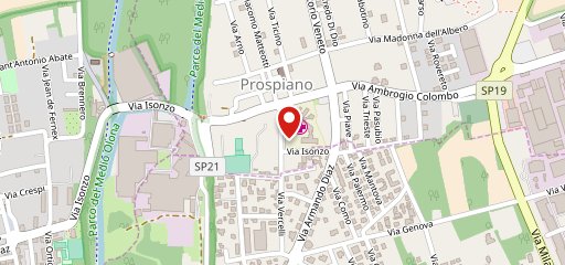 Pizzeria d'asporto Italia 1 sulla mappa