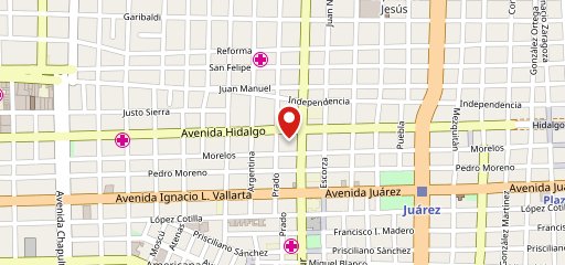 Pizzeria D'Santos Lucattero en el mapa