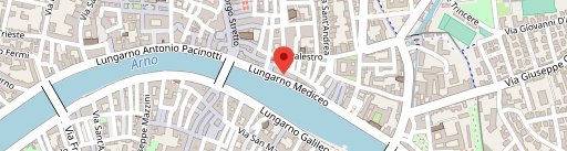 Pizzeria Funiculà Pisa sur la carte