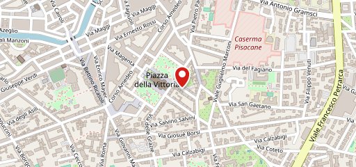 Pizzeria il Vesuvio via bonaini 3 sulla mappa