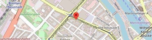 Pizza King Bremen en el mapa