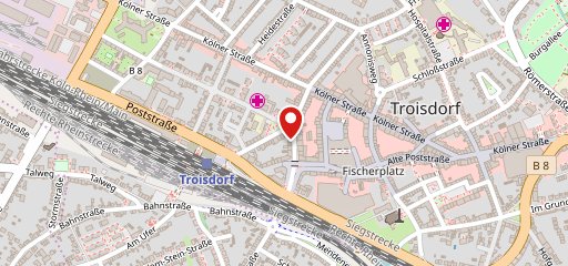 Troisdorf en el mapa