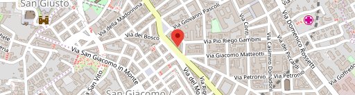 Pizzeria San Giusto Trieste sulla mappa
