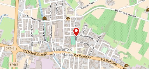Pizzeria San Marco auf Karte