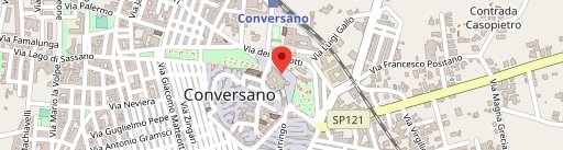 Pizzeria Terrarossa auf Karte