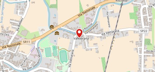 Pizzeria Valmarana sulla mappa