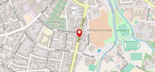 Pizzeria Verona Borken en el mapa