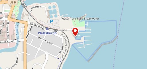 Plattsburgh Boat Basin on map