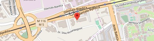 Restoran Plava Prizma on map