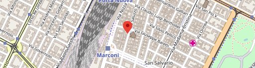 Polpo d'Amor Torino sulla mappa