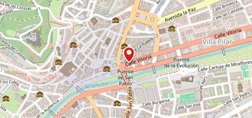 Restaurante Polvorilla en el mapa