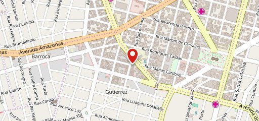 Pomodori Pizza Gutierrez no mapa