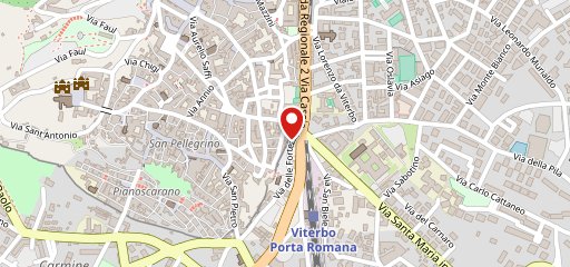 Trattoria Porta Romana auf Karte