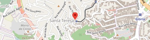 Portella Bar e Restaurante - Santa Teresa / RJ no mapa