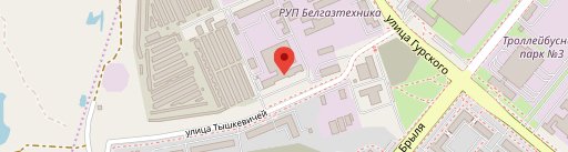 Кафе "Пралеска" Минск на карте