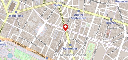 Pret A Manger Opéra on map