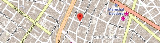 La Braciera Pizza Napoletana - Higienópolis no mapa
