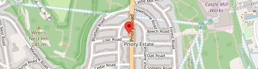 Priory Fryer on map