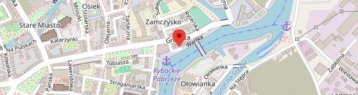 Przystań Gdańska en el mapa