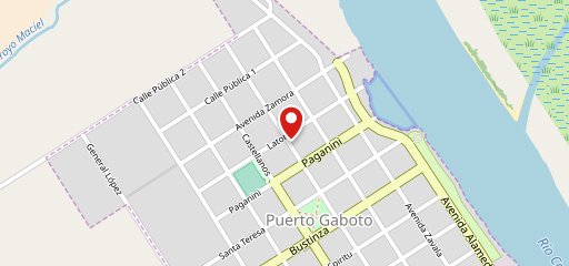 "Puerto Gaboto" on map