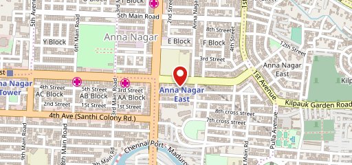 Pulusu Ruchulu - Anna Nagar East on map