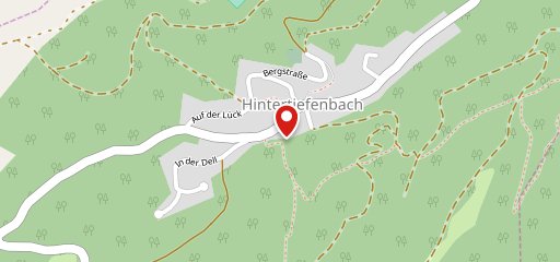 Pulverlochschänke Hintertiefenbach on map
