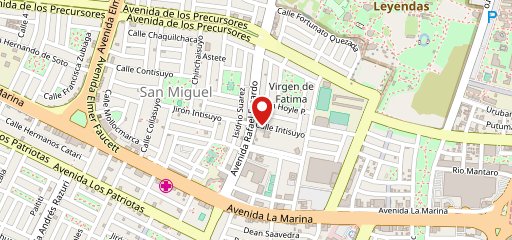 Puntarenas Restaurante - San Miguel on map