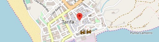 Punto Pizza Tarifa en el mapa