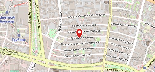 Кафе Пушкарёв на карте
