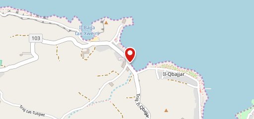 Qbajjar Restaurant Gozo sur la carte