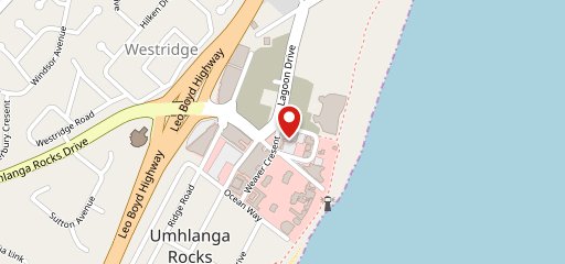 Qbns Eatery Umhlanga (Seafood Sushi Grill Vegetarian Licensed Bar Lounge & Restaurant) на карте
