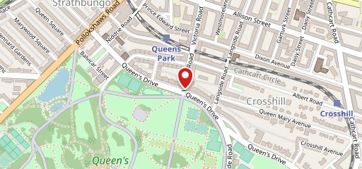 Queen's Park Cafe on map