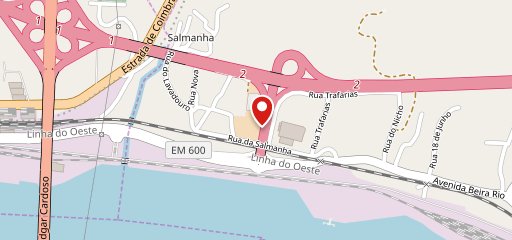 Restaurante Quinta da Salmanha no mapa