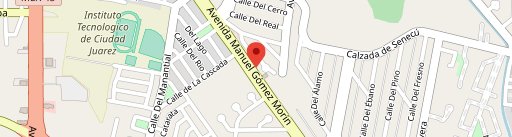 Juárez Burgers on map