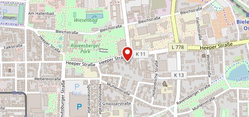 Ravensberger Hot N Spicy Bielefeld on map