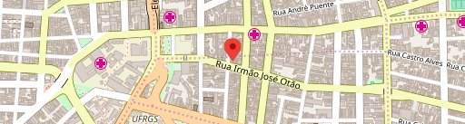 Raw Porto Alegre no mapa