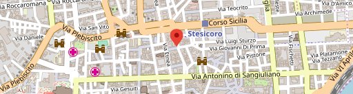 Razmataz Wine Bar Catania en el mapa