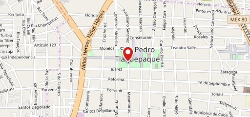 Real San Pedro on map