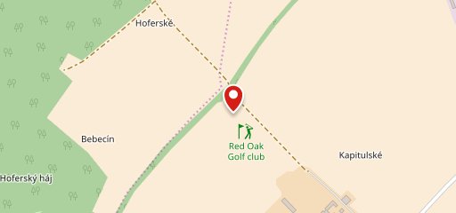 RED OAK Golf Club sur la carte