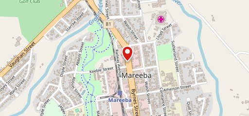 Red Rooster Mareeba en el mapa